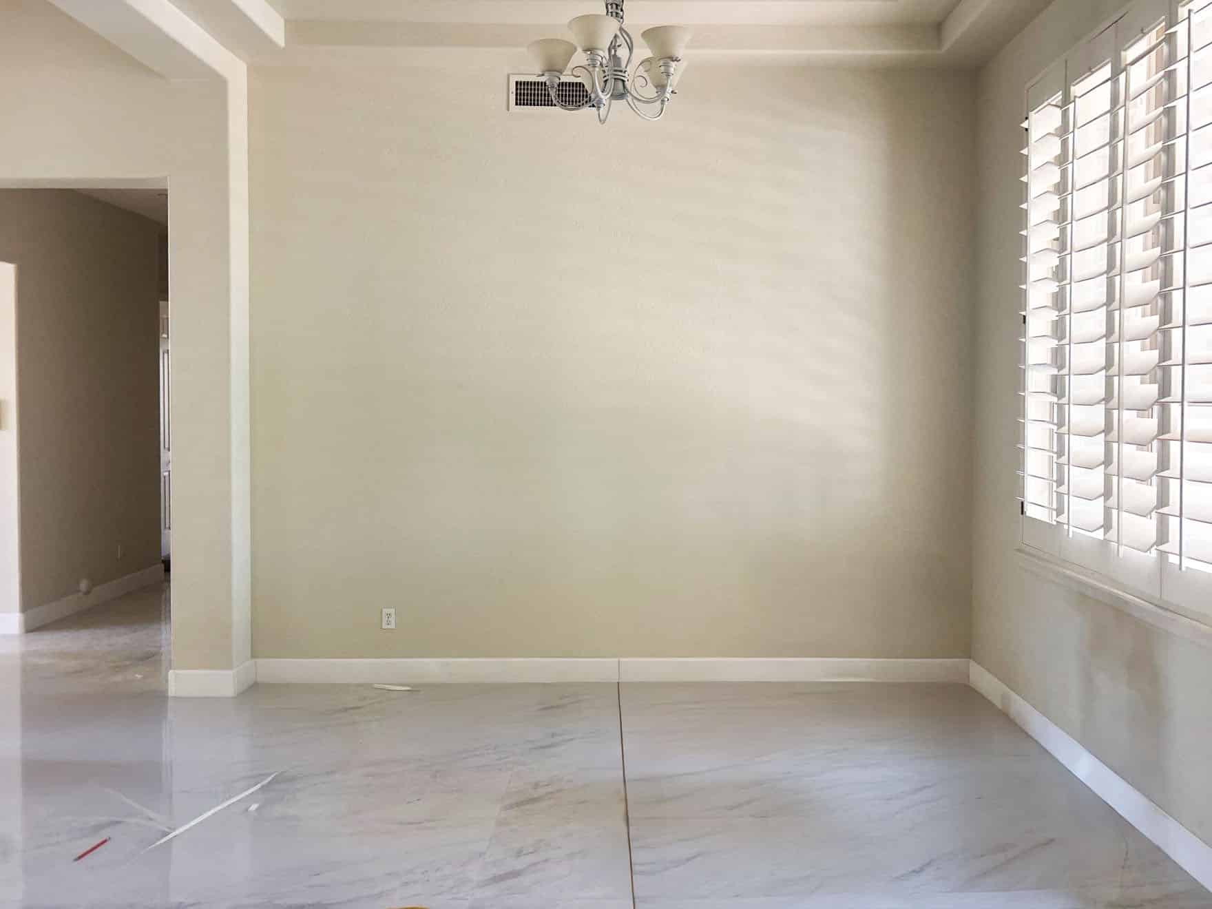 dining room after staging scottsdale